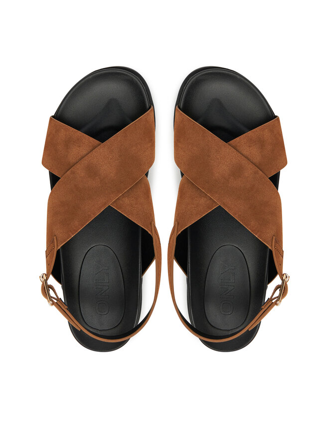 ONLY Shoes Sandali ONLY Shoes Onlminnie 2 15253212 Rjava