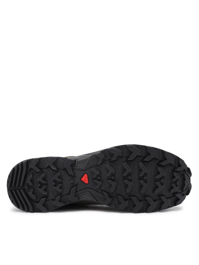 Salomon Pārgājienu apavi Salomon X Ward Leather GORE-TEX L47182200 Zaļš