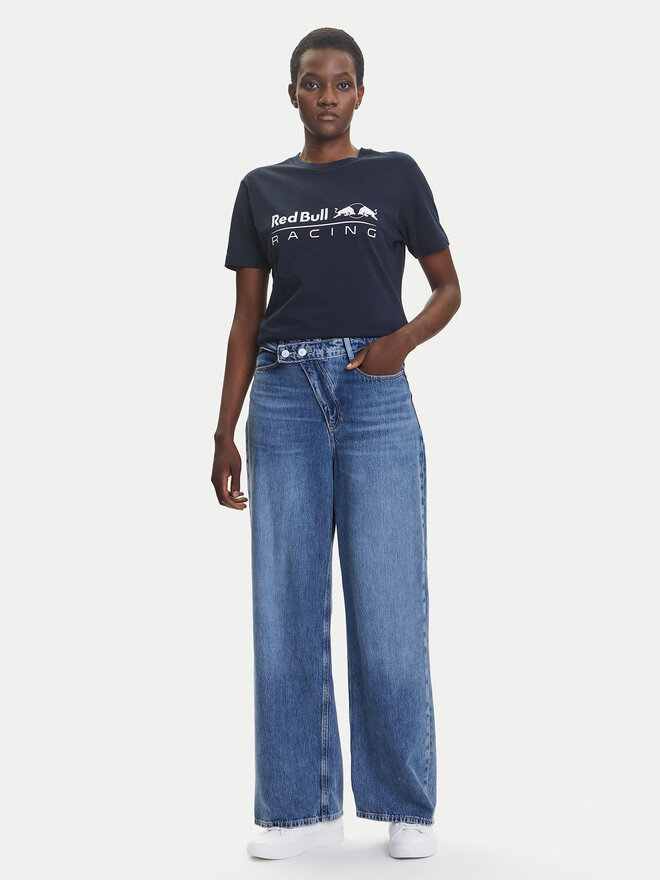 Pepe Jeans Pepe Jeans Marškinėliai Red Bull Racing RL500004 Tamsiai mėlyna Regular Fit