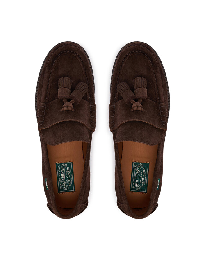 Polo Ralph Lauren Slipper Polo Ralph Lauren Jett Tas Penny 803P15862002 Dunkelbraun