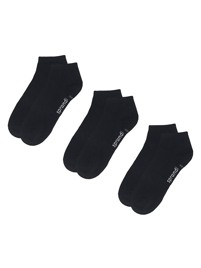 Sprandi Комплект 3 чифта къси чорапи мъжки Sprandi 0MB-003-AW23 (3-pack) Черен