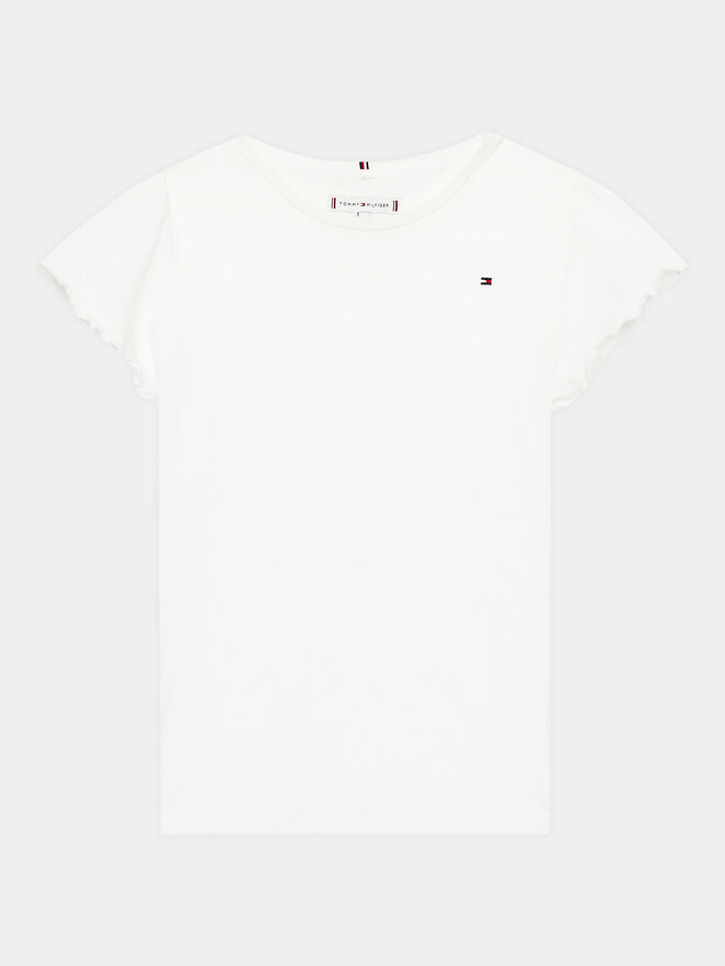 Tommy Hilfiger Tommy Hilfiger Marškinėliai KG0KG07052 M Balta Regular Fit