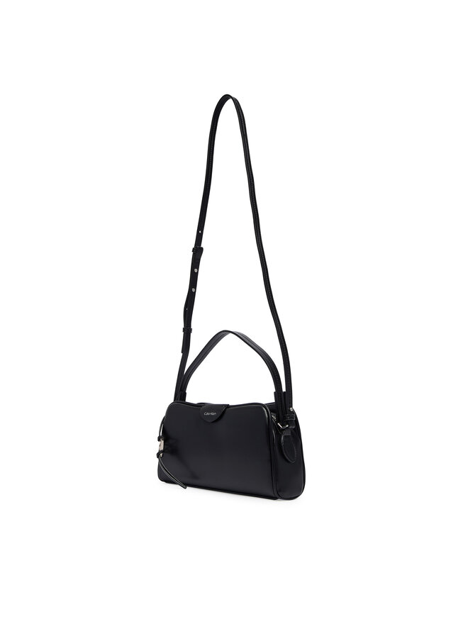 Calvin Klein Handtasche Calvin Klein Emblem Trio Top Handle Camera Ba LV04F3370G Schwarz