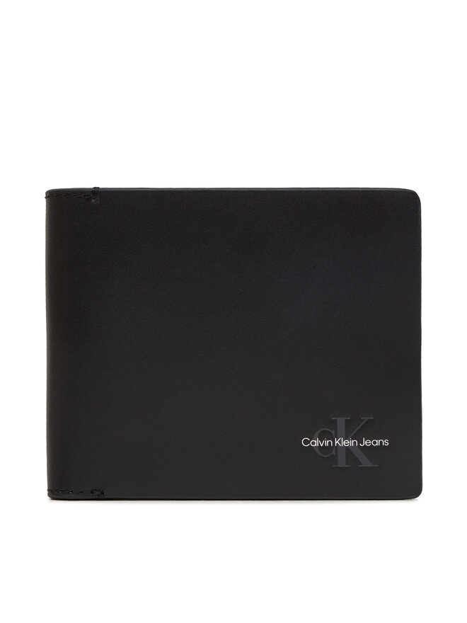 Calvin Klein Jeans Velká pánská peněženka Calvin Klein Jeans Monogram Soft Bifold K50K512171 Černá