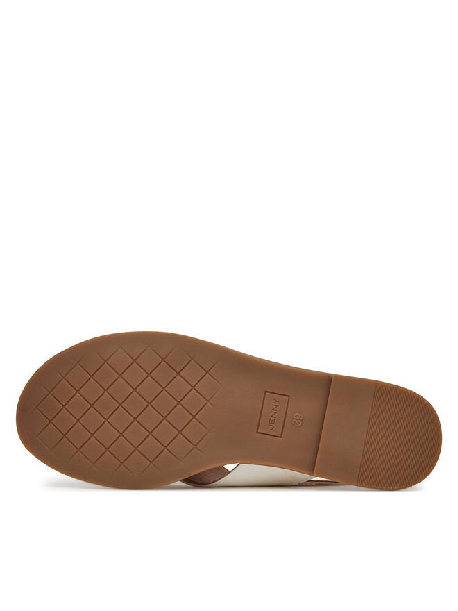 JENNY Sandały JENNY WS5551-10 Biały