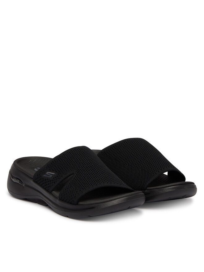 Skechers Pantoletten Skechers Go Walk Arch Fit 140274/BBK Schwarz