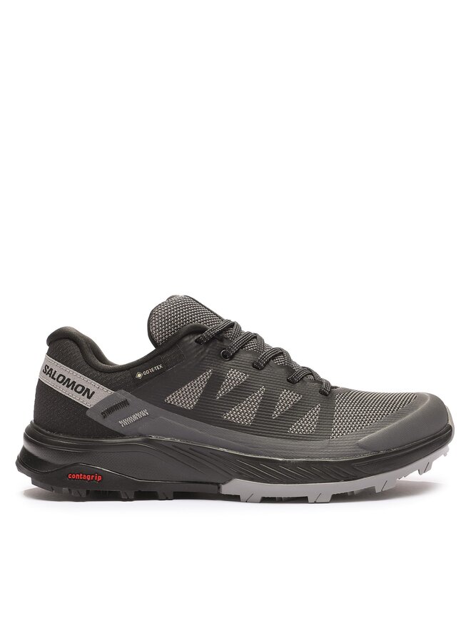 Salomon Trekingová obuv Salomon Outrise Gtx W GORE-TEX L47142600 Čierna