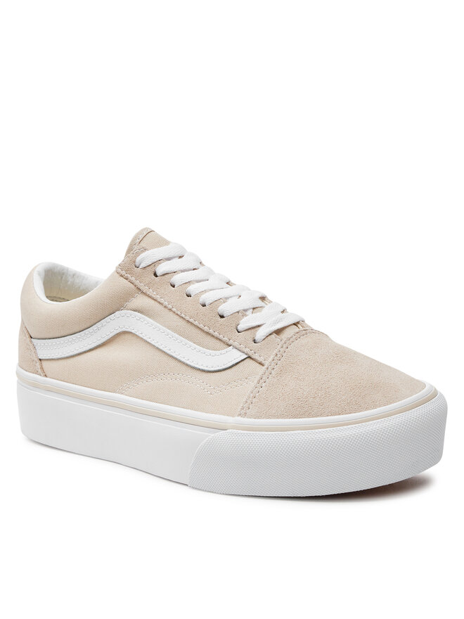 Sneakers aus Stoff Vans Ua Old Skool Platform VN0A5KRGJ921 Beige eschuhe