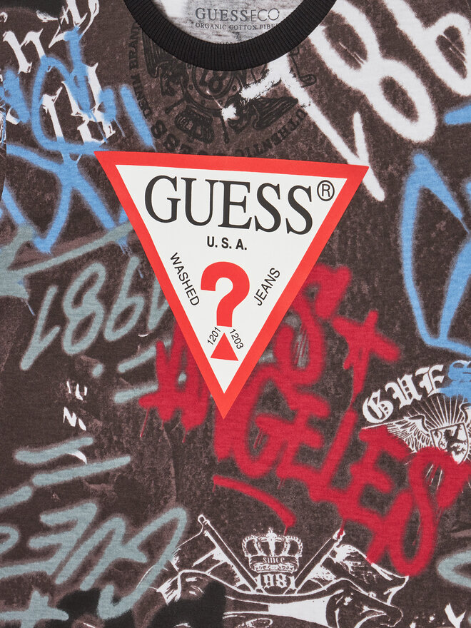 Guess Guess Camiseta L5RI05 K8HM4 De color Regular Fit
