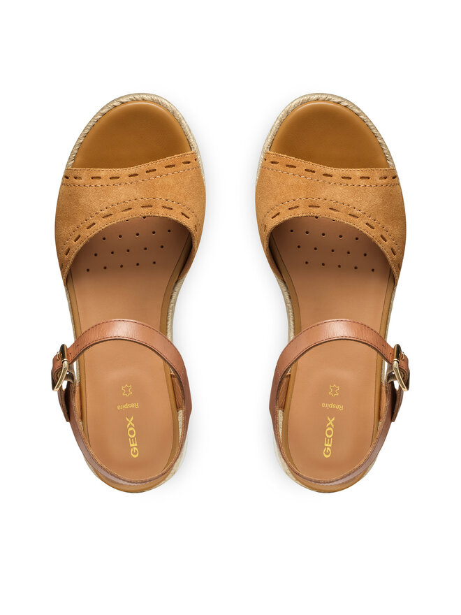 Geox Espadrile Geox D Eolie D55SRB 02243 C6001 Smeđa