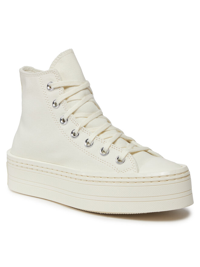 Sneakers aus Stoff Converse Chuck Taylor All Star Modern Lift Platform Canvas A06140C Beige eschuhe