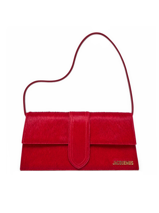 JACQUEMUS Táska JACQUEMUS Le Bambino Long 221BA013 Piros