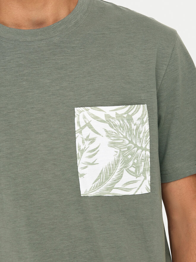 Only & Sons Only & Sons Camiseta 22025286 Verde Regular Fit