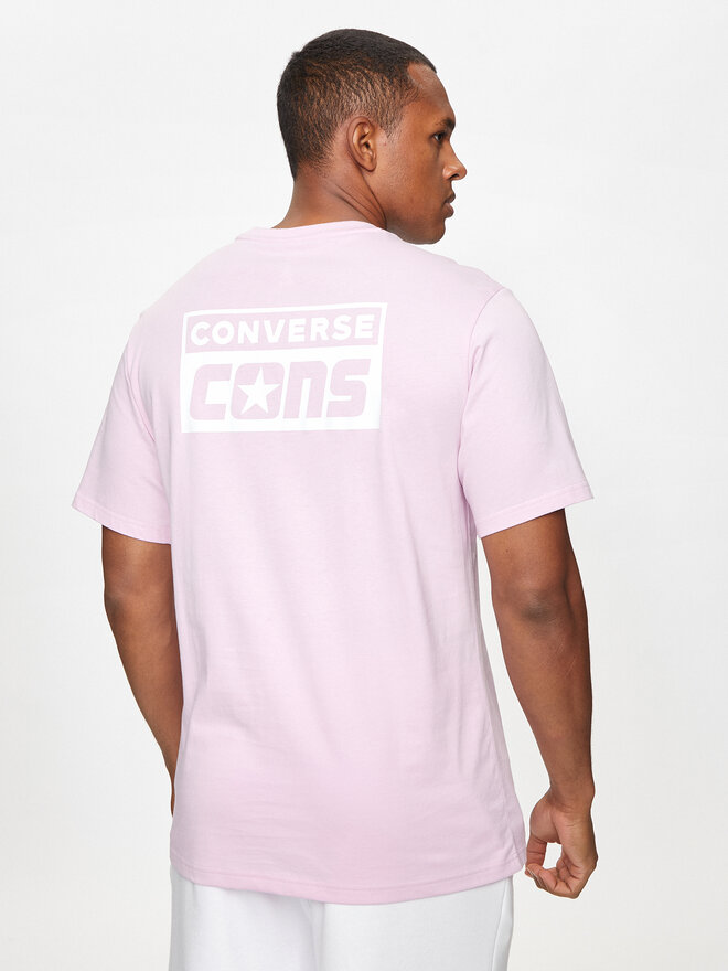 Converse Converse Футболка M Cons Tee 10021134-A26 Фіолетовий Regular Fit
