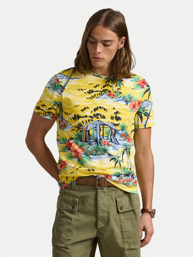 Polo Ralph Lauren Polo Ralph Lauren Camiseta 710963813001 Amarillo Custom Slim Fit