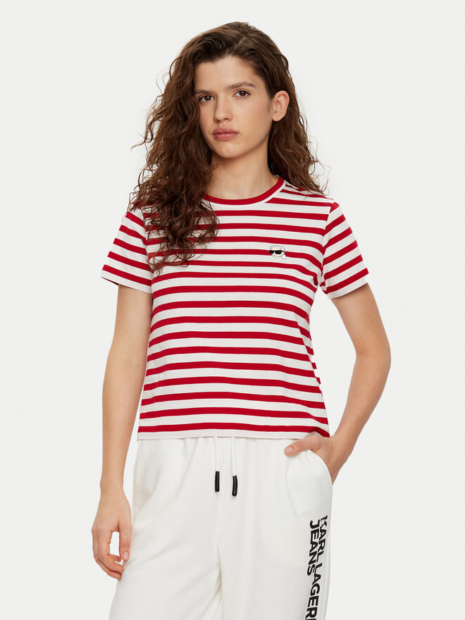 KARL LAGERFELD KARL LAGERFELD Camiseta A1W17099 Rojo Regular Fit