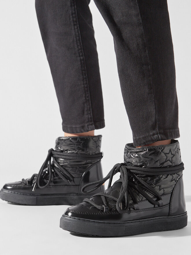 Inuikii Botas de nieve Inuikii Bomber Star 75202-068 Negro