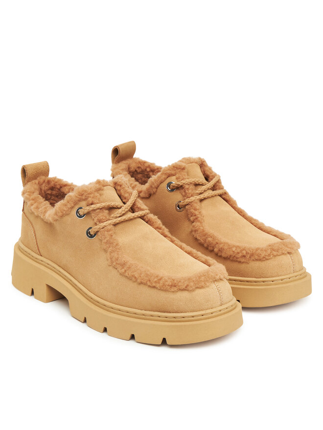 Inuikii Scarpe basse Inuikii Mocabee Curly 1015.003.0011 Marrone