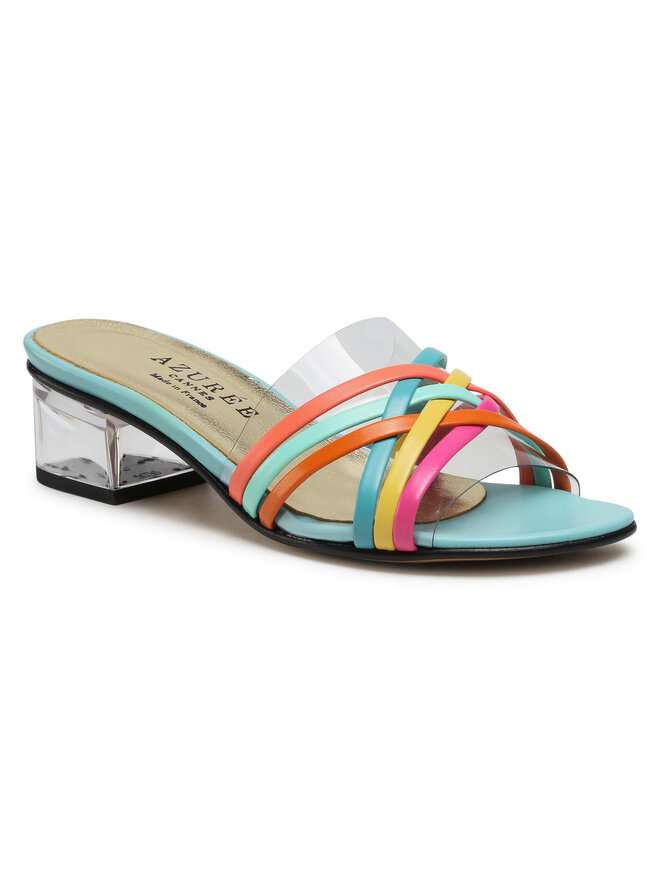 Mules sandales de bain Azuree Malien 80TC Multicolore chaussures