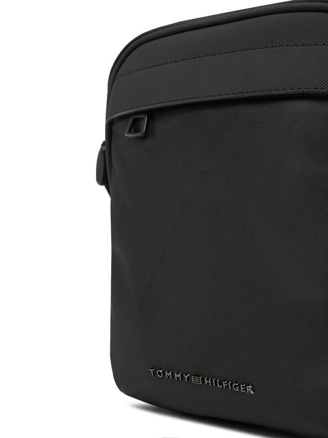 Tommy Hilfiger Τσαντάκι Tommy Hilfiger Th Repreve Mini Reporter AM0AM13185 Μαύρο