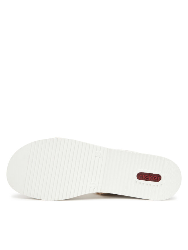 Rieker Šľapky Rieker V02M6-60 Strieborná