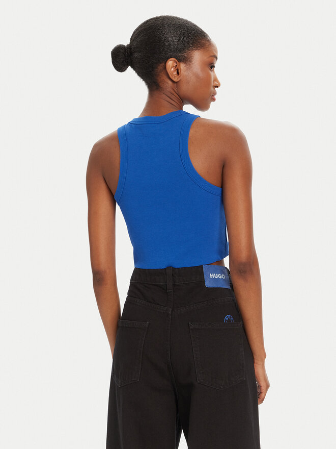 HUGO HUGO Top Baby 50511450 Azul Slim Fit