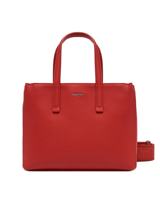 Calvin Klein Borsetta Calvin Klein Ck Must Small Tote K60K612904 Rosso