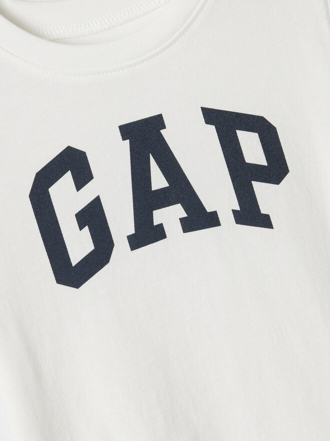 Gap Gap T-Shirt 888285-02 Λευκό Regular Fit