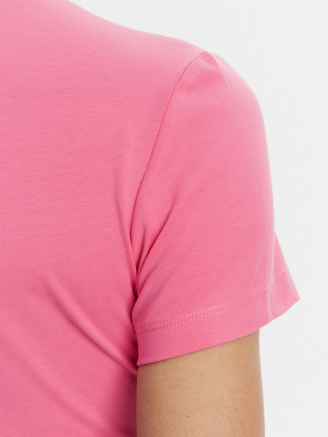 Versace Jeans Couture Versace Jeans Couture T-Shirt 78HAHC05 Rosa Slim Fit