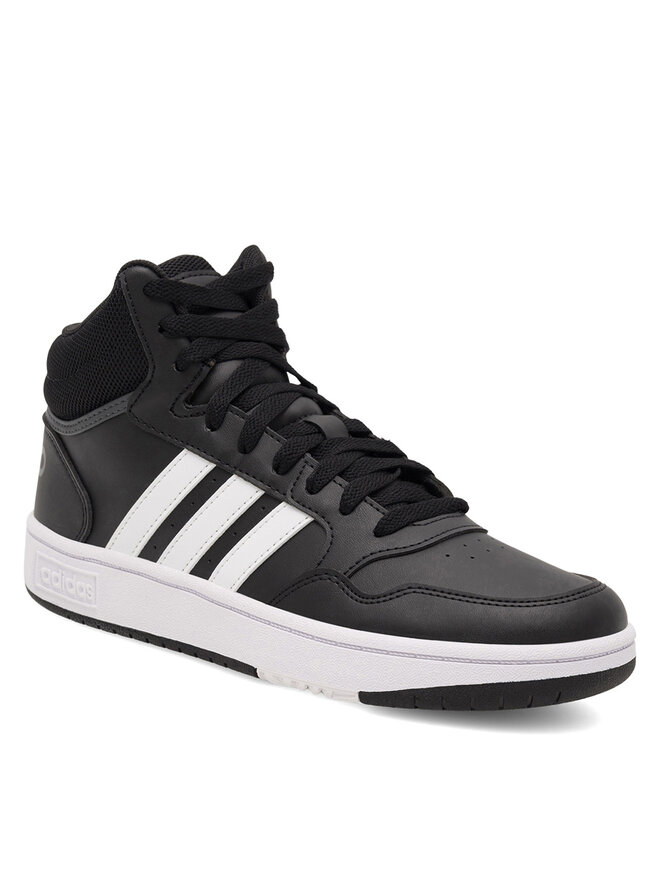 adidas Sneakersy adidas HOOPS MID 3.0 K GW0402 Czarny
