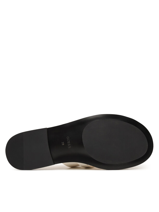 Guess Pantoletten Guess FLJGRY LEA03 Weiß