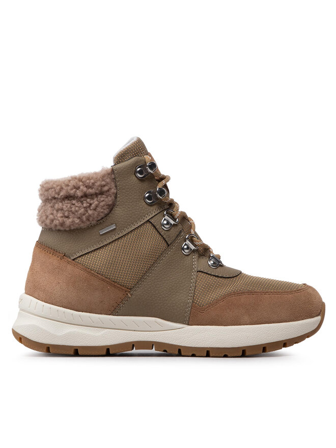 Geox Čizme Geox D Braies Abx A D26BEA 01122 C3C5Z Zelena