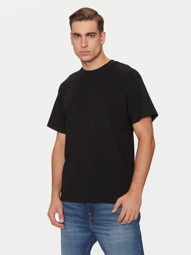 SCHOTT N.Y.C. SCHOTT N.Y.C. Marškinėliai TSCLIFF1 Juoda Regular Fit