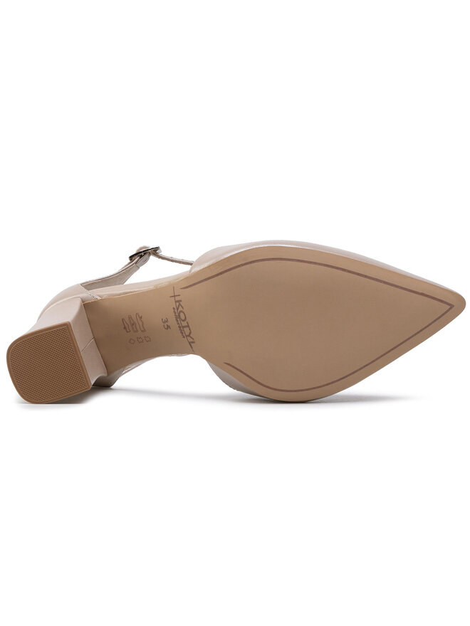 Kotyl Półbuty Kotyl 3779 Beżowy