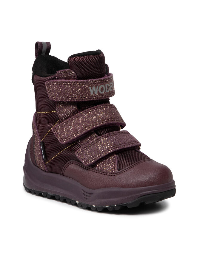 Woden Sněhule Woden Adrian Boot Pearl WK9053-780 Fialová