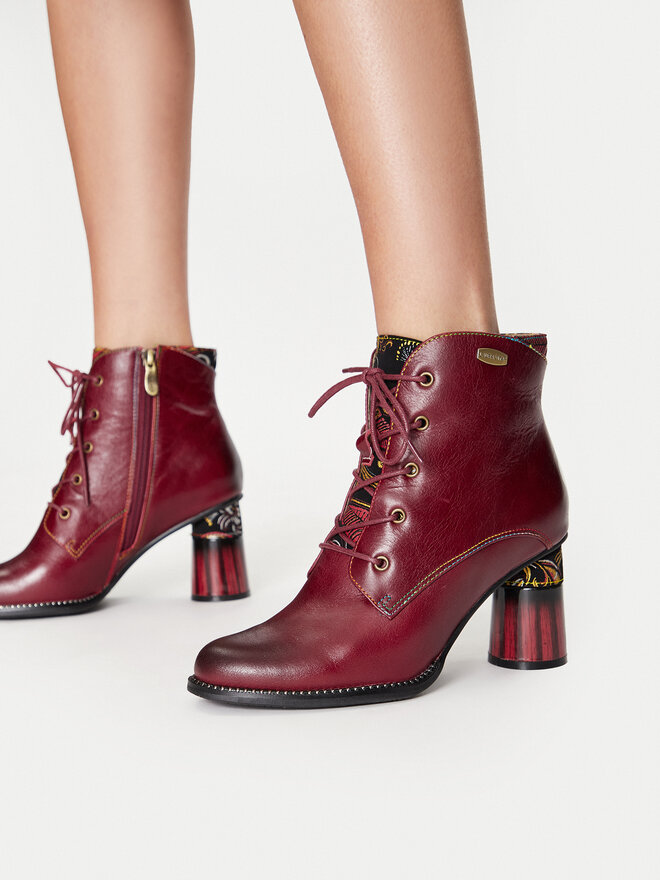 Laura Vita Stiefeletten Laura Vita Gucstoo 41 Dunkelrot