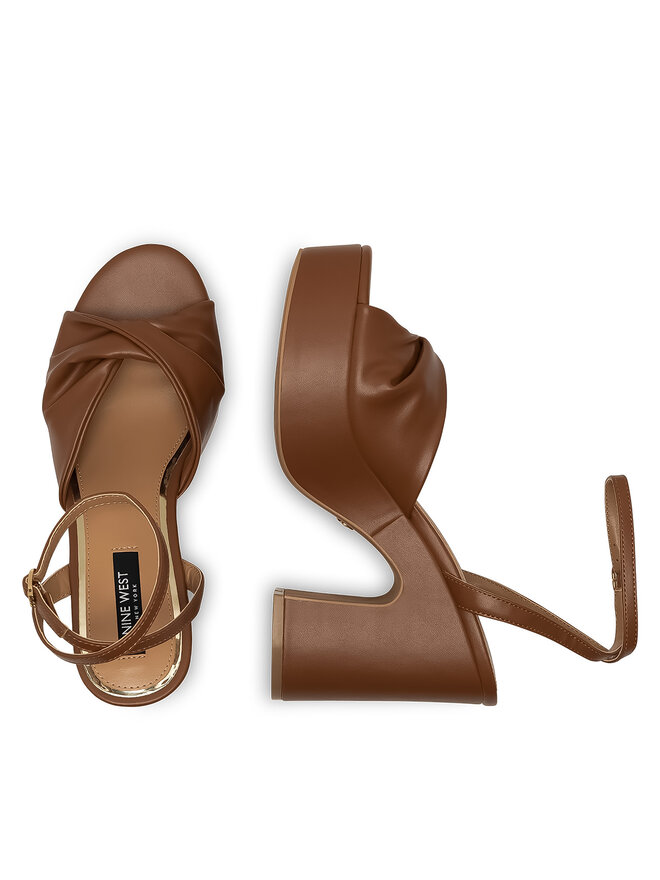 Nine West Сандали Nine West WFA2634-2 Кафяв