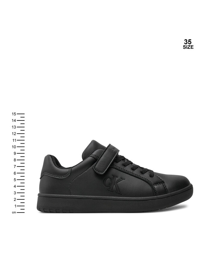 Calvin Klein Jeans Sneakers Calvin Klein Jeans Low Cut Lace-Up/Velcro Sneaker V3X9-81054-1355 S Nero