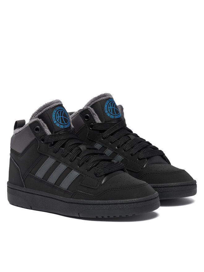 adidas Sneakers adidas Rapid Court Mid Winterized JR2804 Schwarz