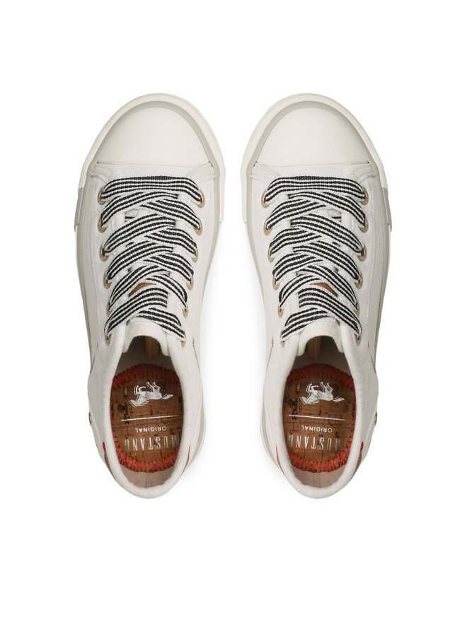 Mustang Sneakers Mustang 5024-318-1 Λευκό