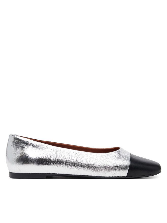 Vagabond Shoemakers Baleriny Vagabond Shoemakers Jolin 5508-619-72 Srebrny