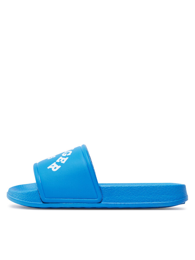 Tommy Hilfiger Pantoletten Tommy Hilfiger Logo Pool Slide T3B0-33457-1172 Blau