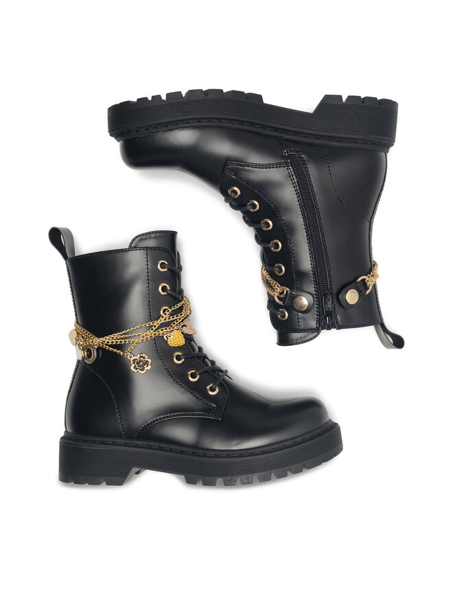 DeeZee Botine DeeZee CS5587-17 Negru