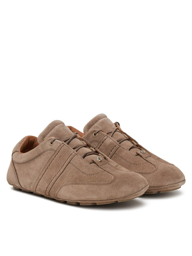 BOSS Sneakersy BOSS Roxanne 50547962 Hnědá