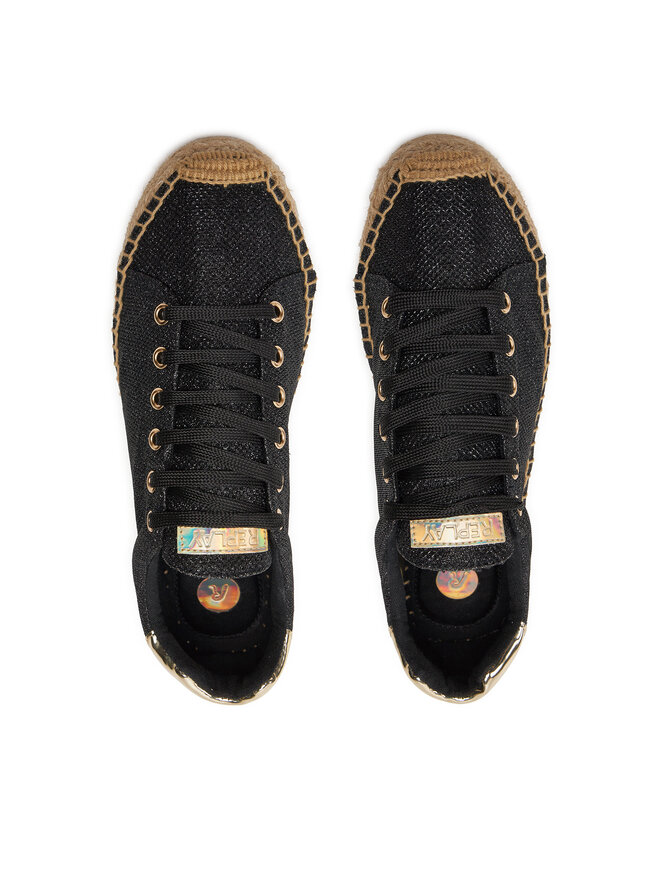 REPLAY Espadrilles Replay GWF22 .000.C0024S Melns