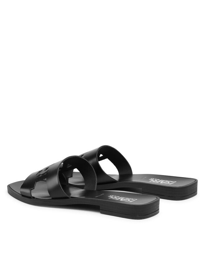 KARL LAGERFELD Iešļūcenes KARL LAGERFELD KL80405 Melns
