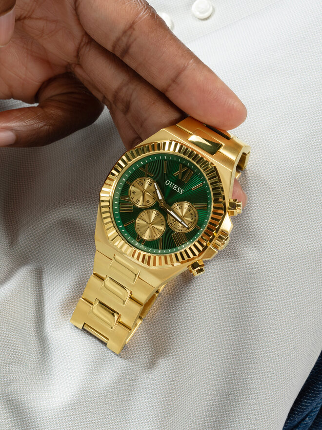 Guess Годинник Guess Equity GW0703G2 Золотий