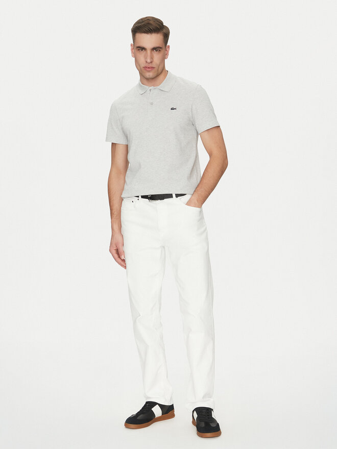 Lacoste Lacoste Poloshirt DH5522 Grau Regular Fit