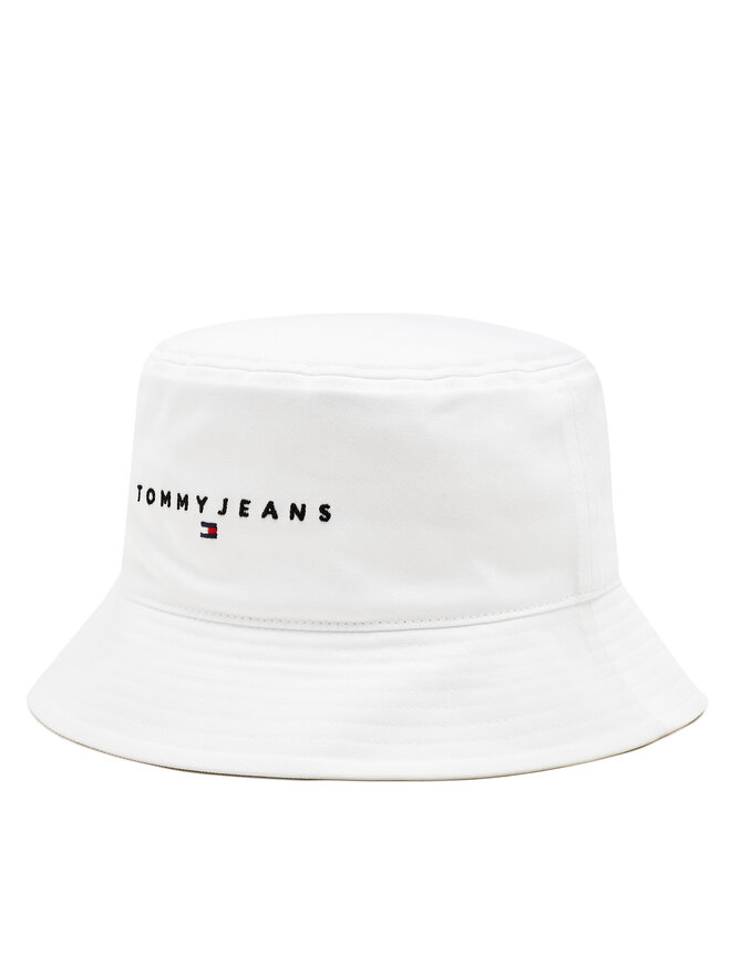 Tommy Jeans Cappello Tommy Jeans Tjm Linear Logo Bucket Hat AM0AM12895 Bianco