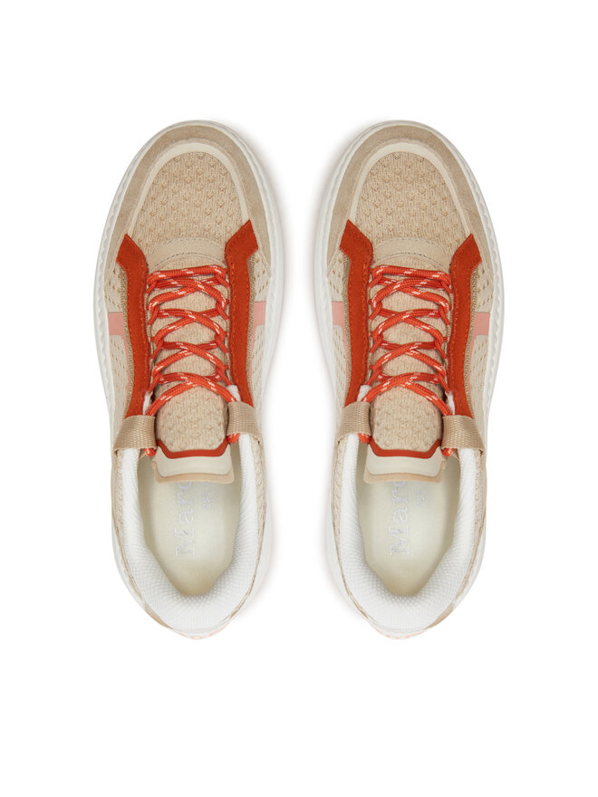 Marc O'Polo Sneakersy Marc O'Polo 40217833501312 Béžová